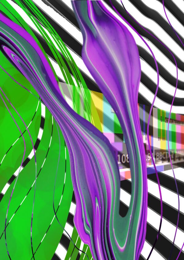 Afiche abstracto 3.